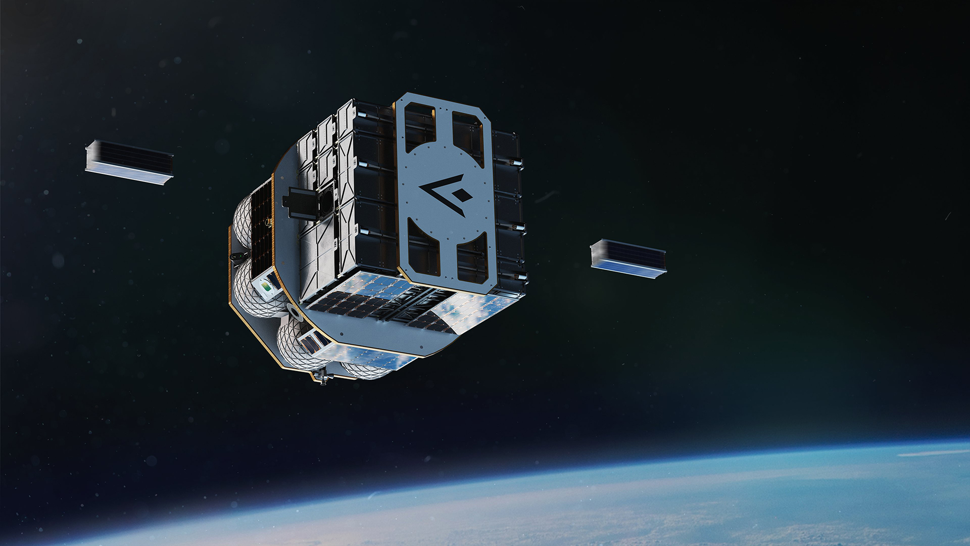 Rappresentazione grafica di Orbiter, l'OTV di Launcher