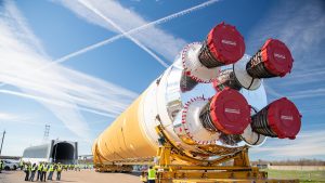 Space Launch System in arrivo al Kennedy Space Center