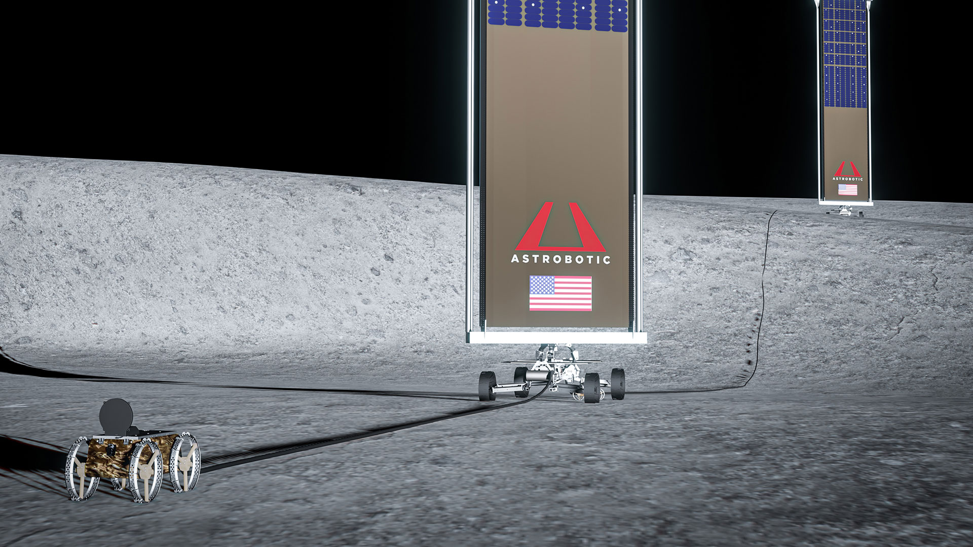 Astrobotic sarà anche fornitrice di energia sulla Luna