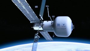 Rappresentazione grafica di una futura stazione spaziale commerciale Starlab