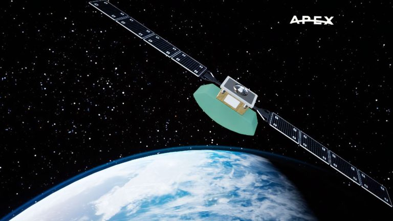 Rappresentazione grafica di un satellite Aries di Apex